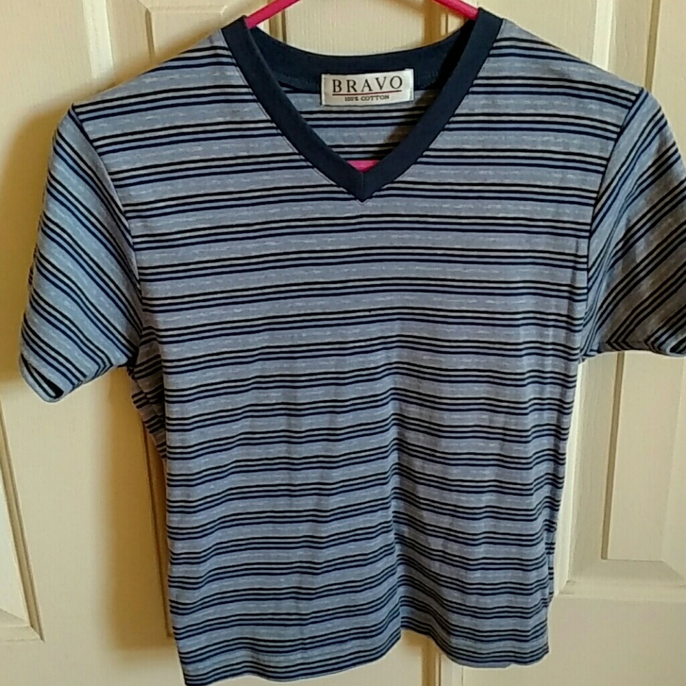 Junior striped top